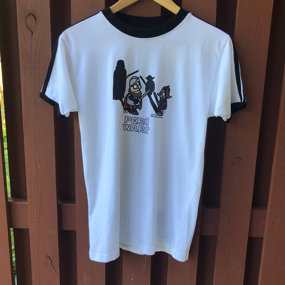 (Men’s S) Cuy Arts: Peru Wars t-shirt